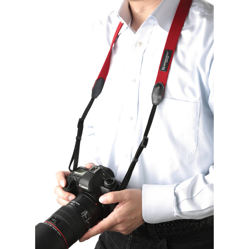 Artisan & Artist ACAM-110 Slim Tape Camera Strap (Red)