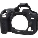 easyCover Silicone Protection Cover for Canon 90D (Black)