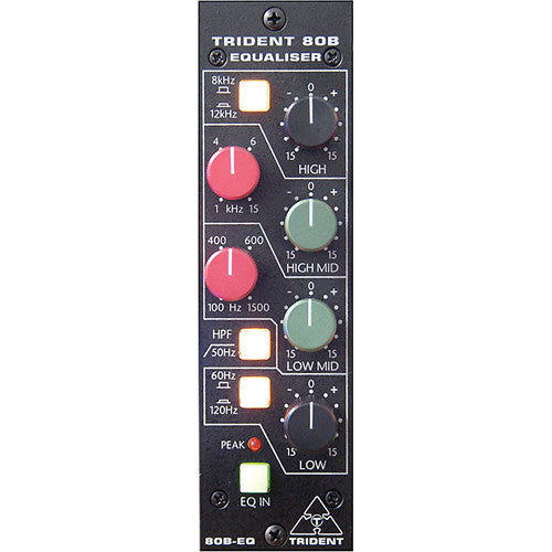 Trident Audio TR80BEQ - 80B Equalizer 500 Series Rack Module