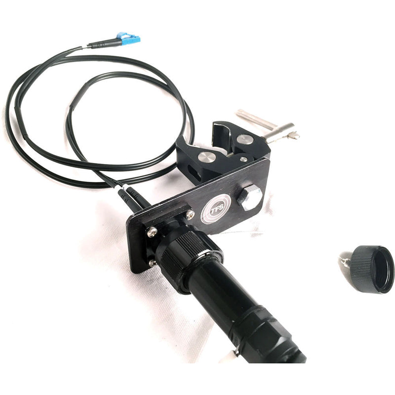 Tactical Fiber Systems BullsEye Cable Adapter with Patch Cable and Tripod Clamp