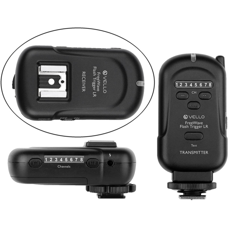 Vello FreeWave LR Wireless Flash Trigger and Receiver Kit