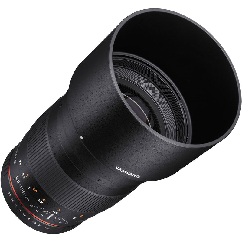 Samyang 135mm f/2.0 ED UMC Lens for Nikon F Mount with AE Chip