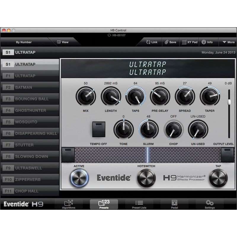 Eventide H9 MAX Effects Pedal with Bluetooth Control