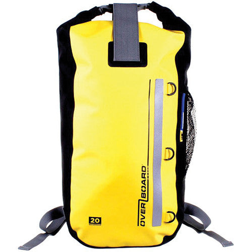 OverBoard Classic Waterproof Backpack (20 Liters, Yellow)