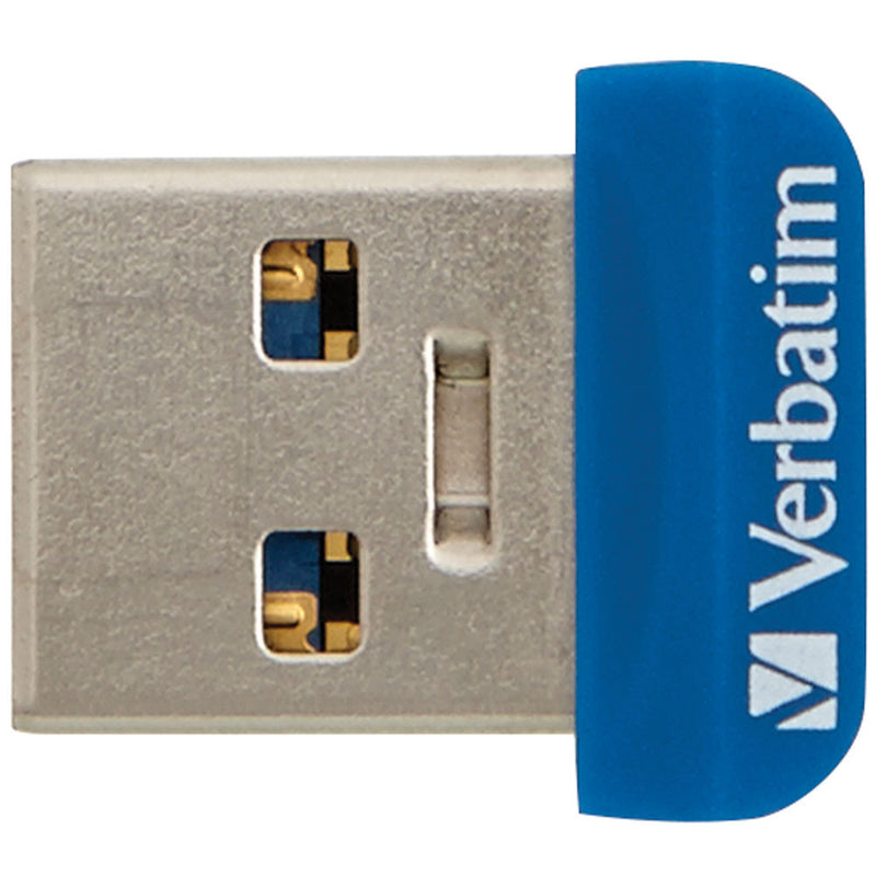 Verbatim 32GB Store 'n' Stay Nano USB 3.0 Flash Drive (Blue)
