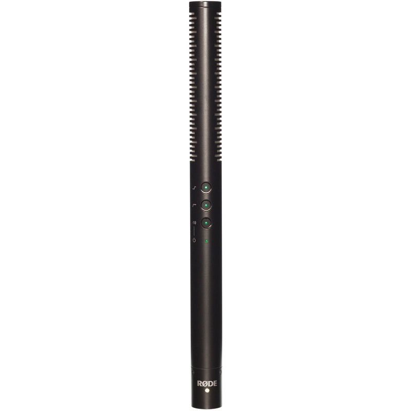 Rode NTG4+ Shotgun Microphone with Digital Switches and Built-In Rechargeable Battery