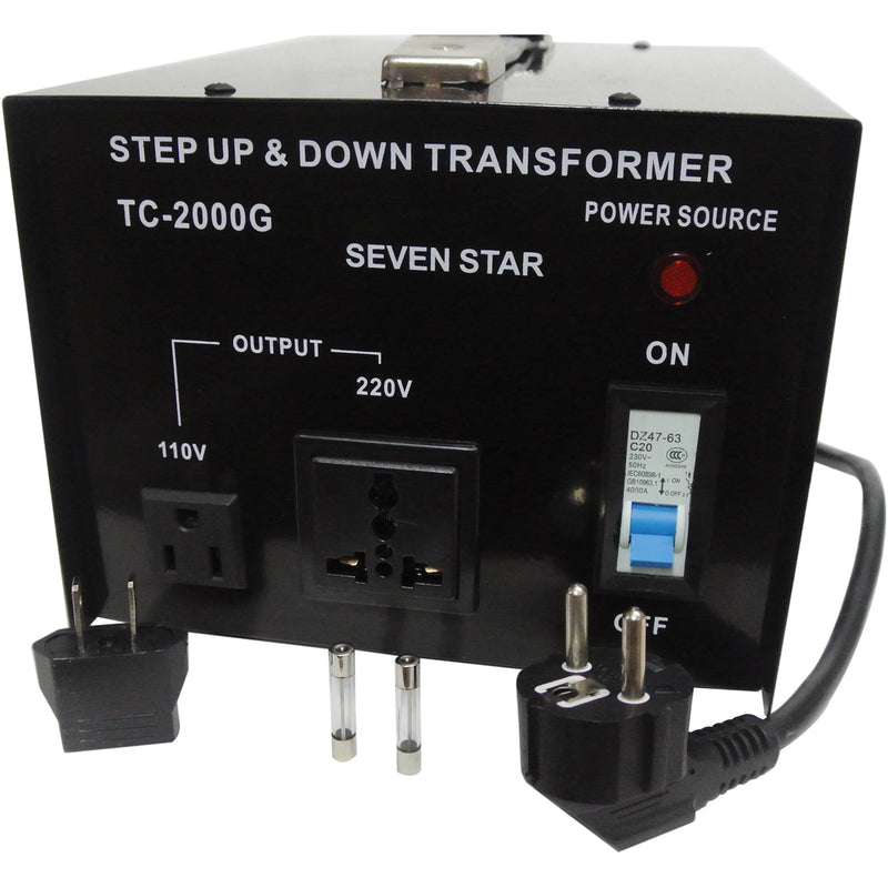 Sevenstar TC-2000 Step Up/Step Down Transformer (2,000W)