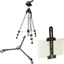 Davis & Sanford Explorer V Tripod Kit with 3-Way Pan/Tilt Head, Universal Dolly, and Tablet Mount Adapter