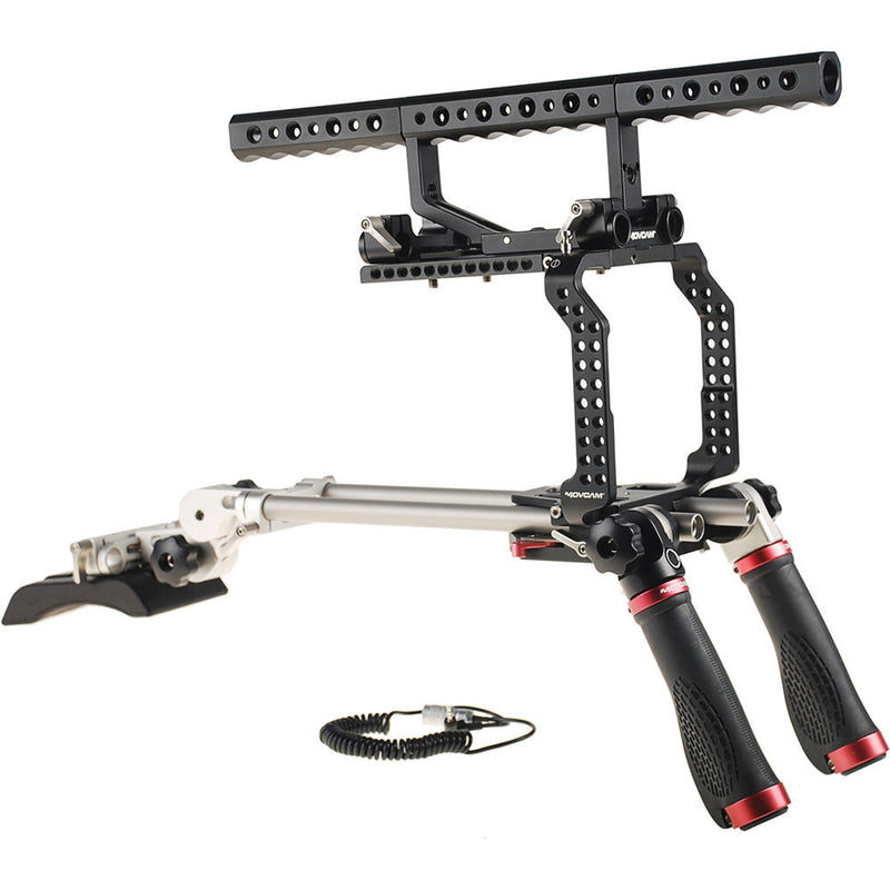 Movcam Universal LWS, Cage, and Shoulder Support Kit for Sony F5/F55