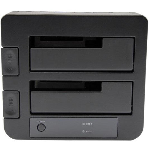 StarTech USB 3.0/eSATA to Dual 2.5/3.5" HDD/SSD Docking Station with UASP