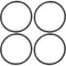 Auray Replacement Suspension Bands for SHM-SD2 Shockmount (4 Pack)