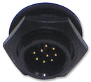CONXALL 4182-3PG-300 Circular Connector, Panel Mount Plug, 3 Contacts, Solder Pin, Nylon (Polyamide) Body