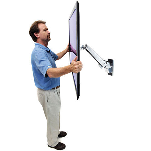 Ergotron Heavy Duty Interactive Arm (Polished Aluminum)