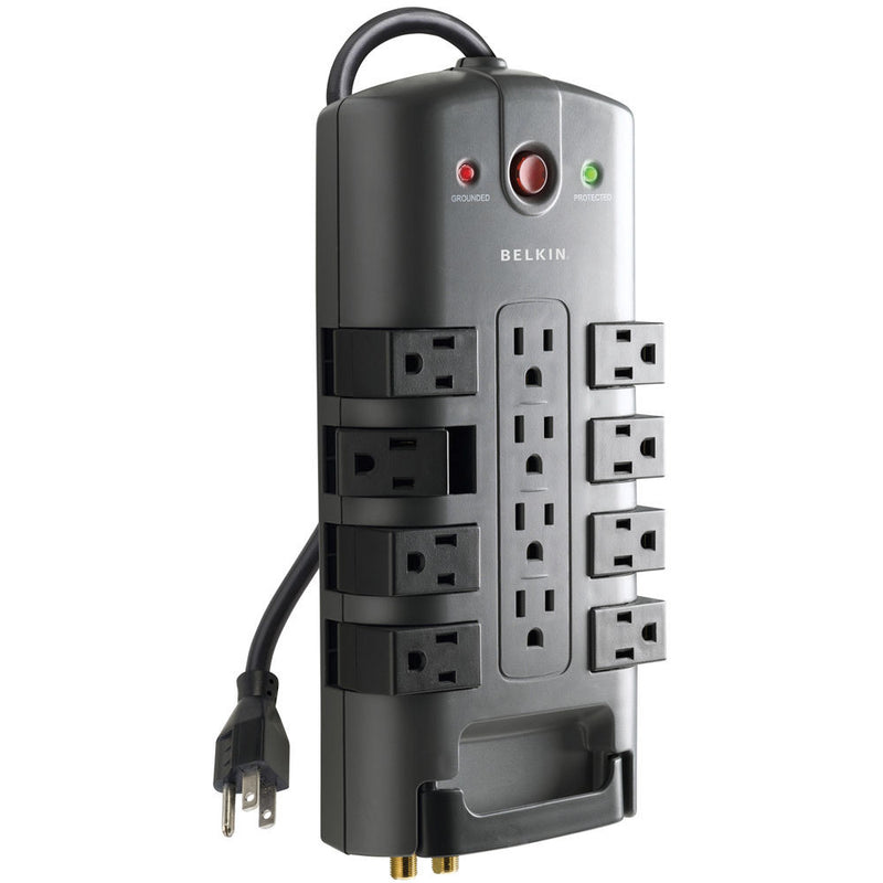 Belkin BP112230-08 PivotPlug 12-Outlet Surge Protector