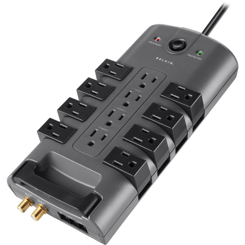 Belkin BP112230-08 PivotPlug 12-Outlet Surge Protector