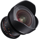 Samyang 14mm T3.1 VDSLRII Cine Lens for Sony Alpha Mount