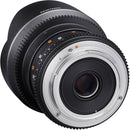 Samyang 14mm T3.1 VDSLRII Cine Lens for Sony Alpha Mount