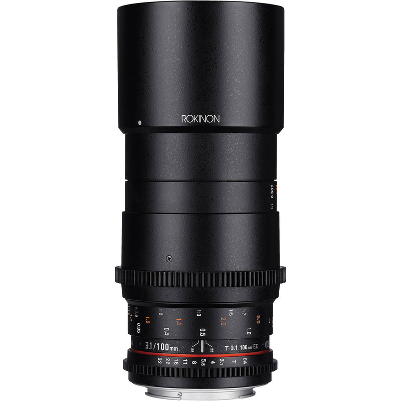 Rokinon 100mm T3.1 Macro Cine DS Lens for Micro Four Thirds Mount