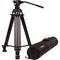 E-Image Two-Stage Aluminum Tripod with GH03 Head & Tripod Dolly Kit (75mm)