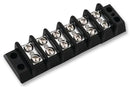 MARATHON SPECIAL PRODUCTS 601-GP-10 Panel Mount Barrier Terminal Block, 2 Row, 10 Ways, 22 AWG, 12 AWG, 11.1 mm, 20 A
