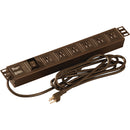 Gator Cases Rackworks 6-Outlet Power Strip