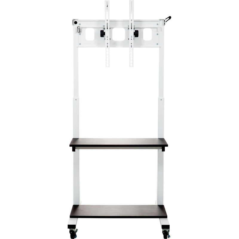 Luxor CLCD Crank Adjustable Flat Panel TV Cart