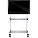 Luxor CLCD Crank Adjustable Flat Panel TV Cart