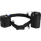 Porta Brace Waist Belt with 2 Lens Cups (Black)