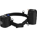 Porta Brace Waist Belt with 2 Lens Cups (Black)