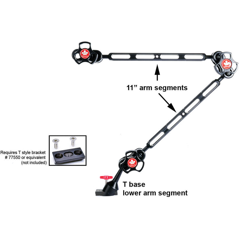 Aquatica DELTA 3 Strobe Arm Kit with 11" Double-Ball Sections