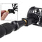 Auray IPU-108 Universal Tablet Mount with Clamp-On and Thread Adapters for Mic Stands, Light Stands, and Tripods