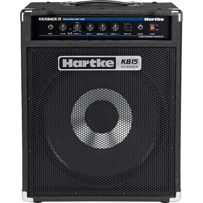 Hartke Kickback KB15 500W 1x15" Combo Amplifier for Electric Bass