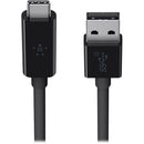 Belkin SuperSpeed+ USB 3.1 Type-A to Type-C Cable (3', Black)