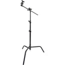 Matthews 20" C-Stand with Spring-Loaded Base, Grip Head, and Arm Kit (Black, 5.25')