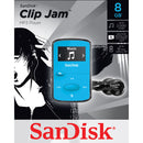 SanDisk 8GB Clip Jam MP3 Player (Blue)