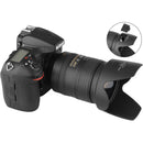 Vello HB-50F Dedicated Lens Hood with Filter Access Panel