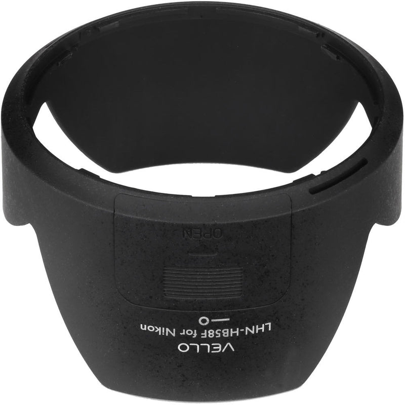 Vello HB-58F Dedicated Lens Hood with Filter Access Panel