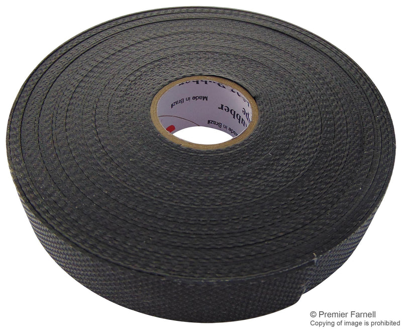 3M 23 19MM Tape, Scotch, Sealing, Rubber, 19 mm, 0.75 ", 9.15 m, 29.53 ft
