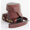 MegaGear Ever Ready Case for Sony A6000/A6300 with 16-50mm Lens (Dark Brown)