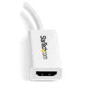 StarTech Mini DisplayPort 1.2 to HDMI 4K Audio/Video Converter (White)