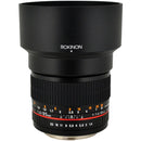 Rokinon 85mm f/1.4 AS IF UMC Lens for Nikon F with AE Chip