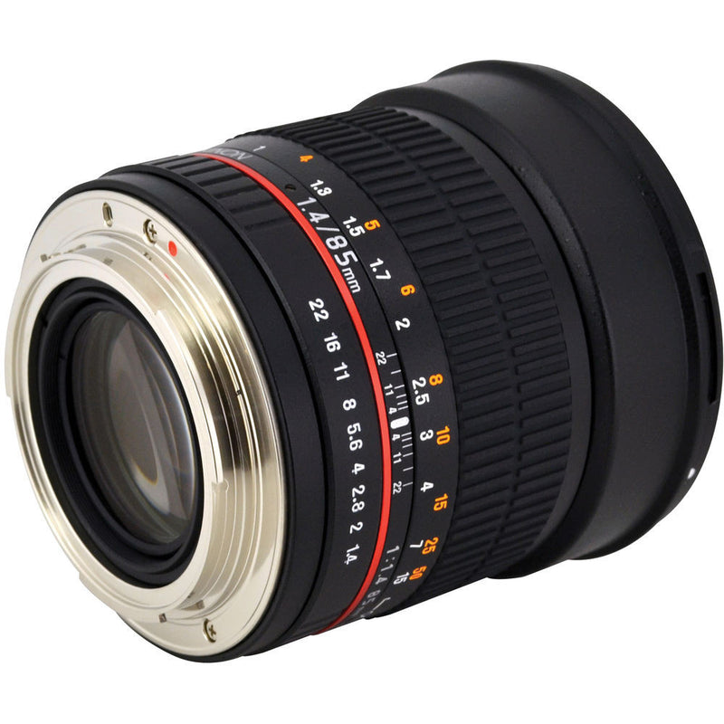 Rokinon 85mm f/1.4 AS IF UMC Lens for Canon EF