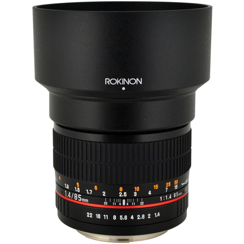 Rokinon 85mm f/1.4 AS IF UMC Lens for Canon EF