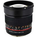 Rokinon 85mm f/1.4 AS IF UMC Lens for Nikon F with AE Chip