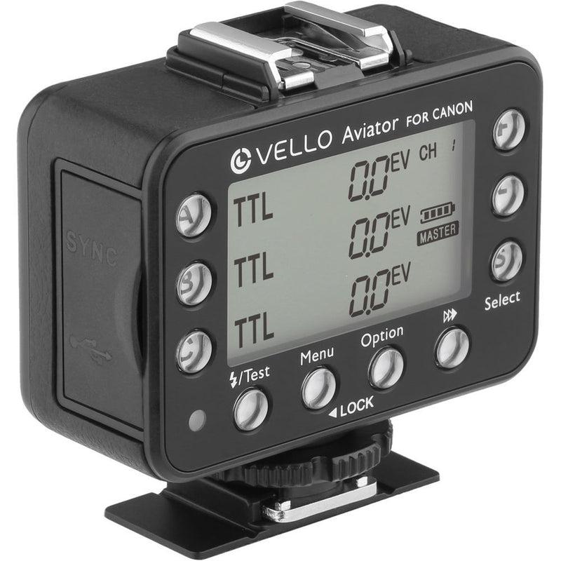 Vello FreeWave Aviator Wireless Flash Trigger Transceiver for Canon