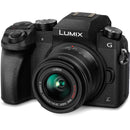 Panasonic Lumix DMC-G7 Mirrorless Micro Four Thirds Digital Camera with 14-42mm Lens and Accessory Kit (Black)