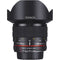 Rokinon 14mm f/2.8 IF ED UMC Lens For Canon EF with AE Chip