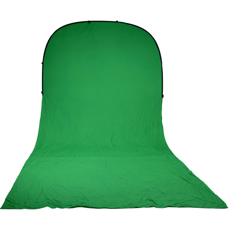 Impact Super Collapsible Background - 8 x 16' (Chroma Green)