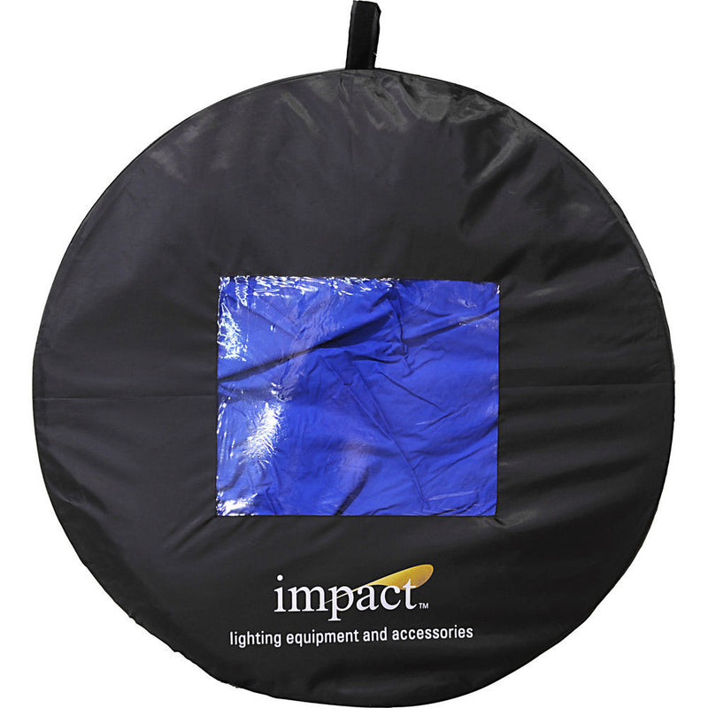 Impact Super Collapsible Background - 8 x 16' (Chroma Blue)