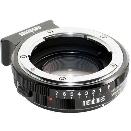 Metabones Speed Booster XL 0.64x Adapter for Nikon F-Mount Lens to Select Micro Four Thirds-Mount Cameras